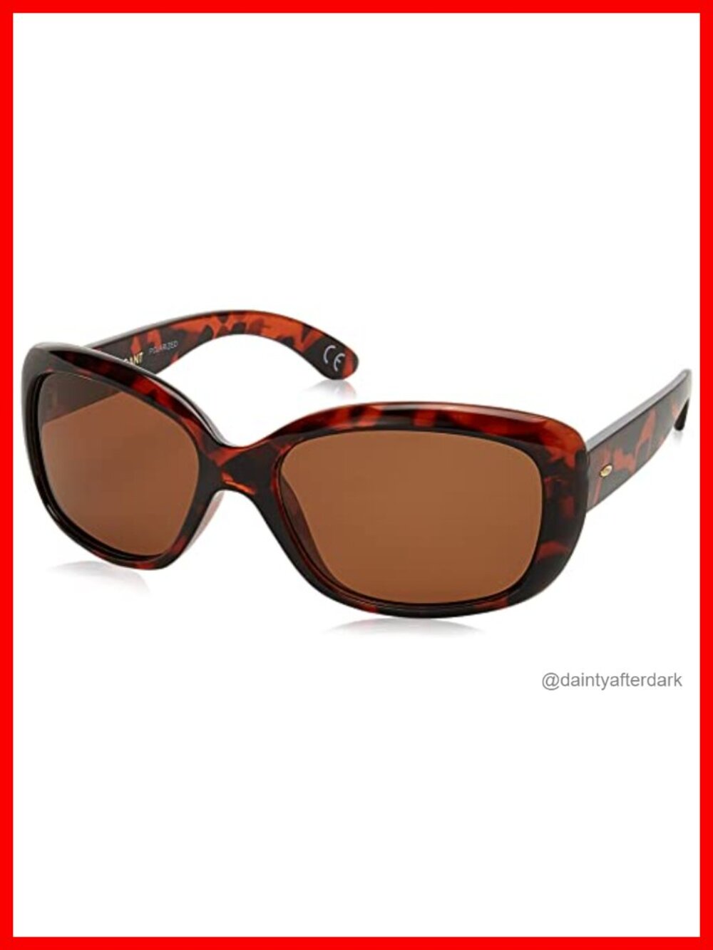 Polarized Wrap Sunglasses UV Protection Scratch Resistant Unisex Adult